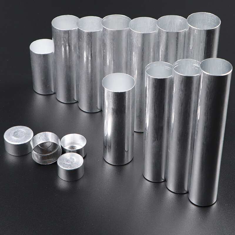 100Pcs Dental Empty Aluminium Cartridges for Flexible Resin Particles – OD25mm