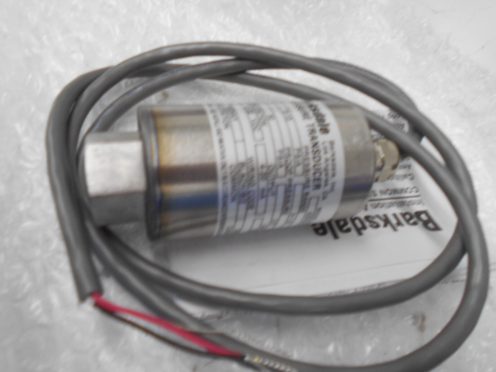 Barksdale 425H3-01-A-P1 0-15PSI 12-30 VDC 4/20mA Pressure Transducer