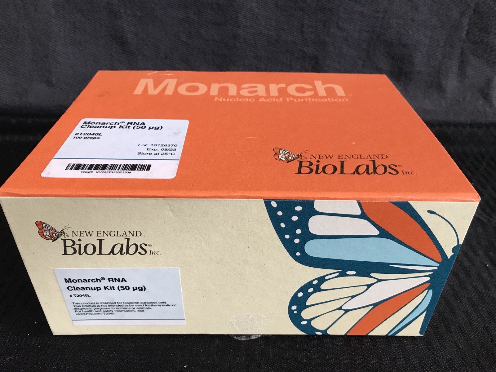 NEW ENGLAND BIOLABS Monarch RNA Cleanup Kit 50ug 100 Preps T2040L