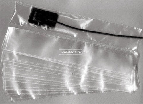 500 Disposable Plastic Digital X-Ray Sensor Cover Dental Barrier Sleeve 4.5x20cm