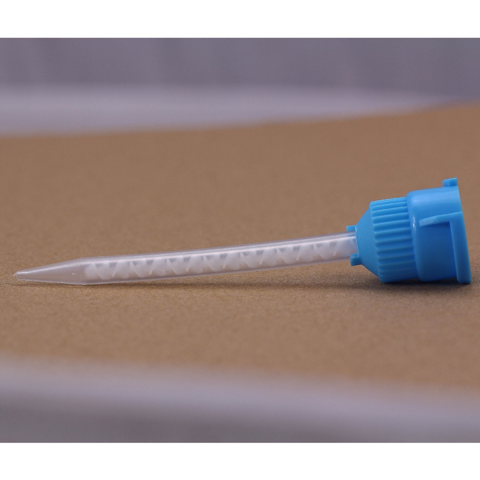100 Pcs Dental Silicone Mixing Mixing Head Rubber Conveying Disposable Nozzle US
