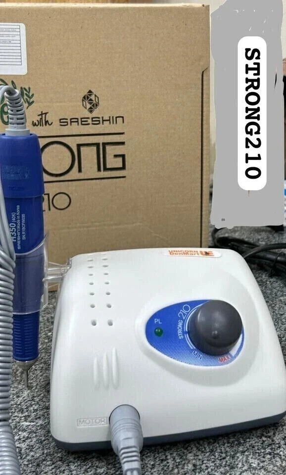 SAESHIN KOREA Lab Brush Micromotor STRONG 210/105L (35,000 Rpm) 101% ORIGINAL