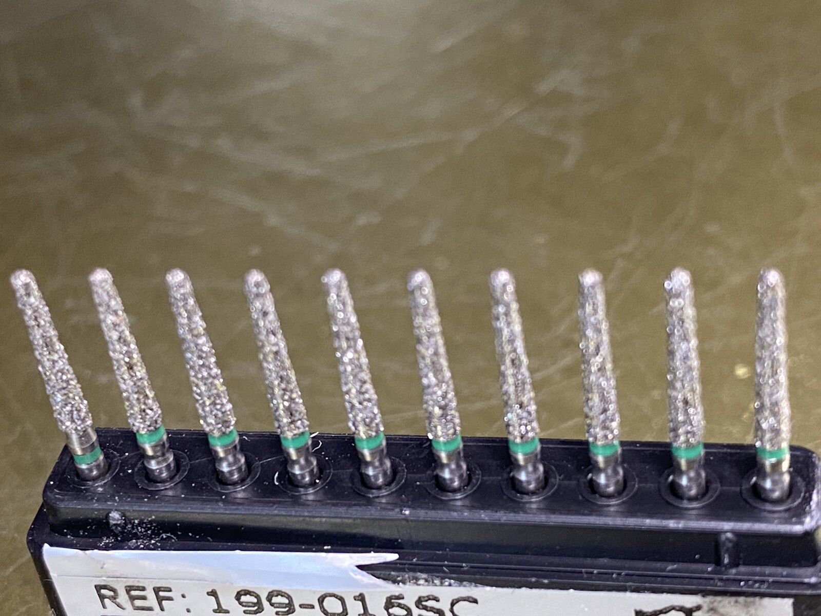 Diamond Burs 100 X 856-016 1.6 mm Diameter 10mm Cutting Length. #199-016Sc