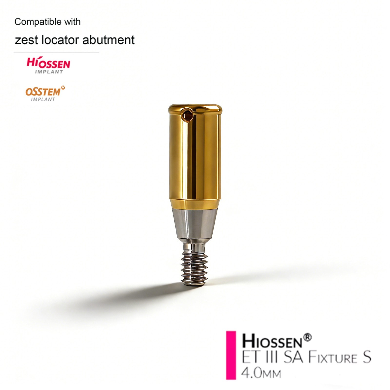US Dental overdenture Locator Legacy Abutment fit Hiossen ET ZEST locator System