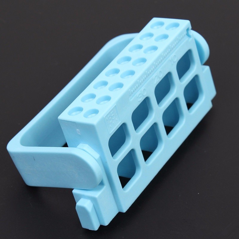 Dental ENDODONTIC Files Holder Ruler Root Canal Autoclavable Block Organizer