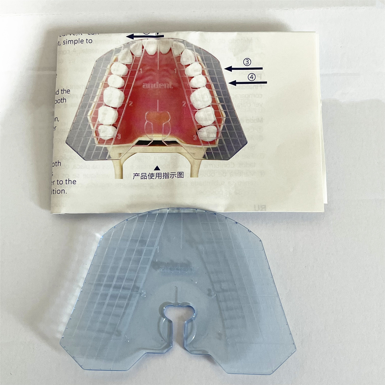 1-10Kit Dental Guide Template Plate For Complete Denture False Teeth Articulator