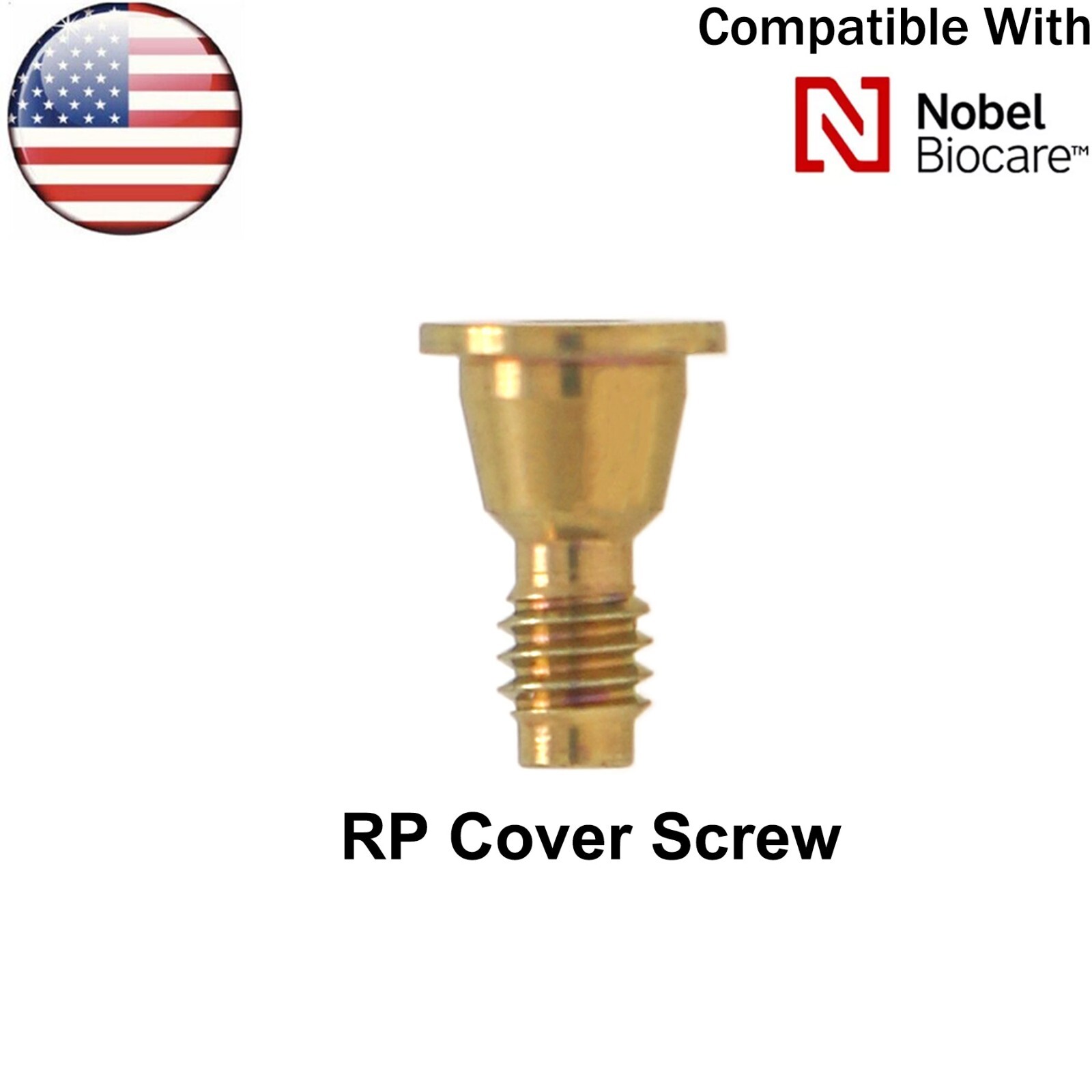 US Fits Hiossen Oss Nobel Biocare Dental Cover Screw Closure Cap Mini/Regular