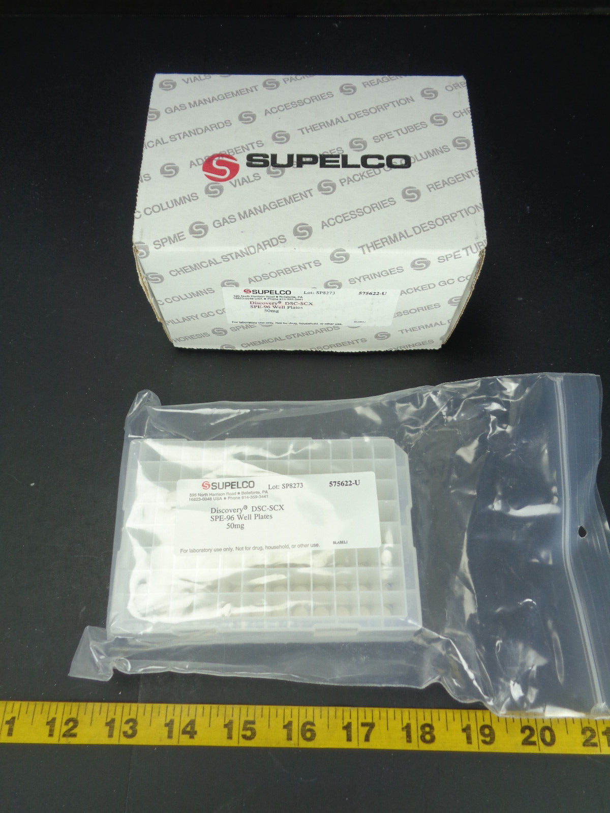 Supelco Discovery DSC-SCX SPE-96 Well Plates 50mg 575622-U Science Lab T