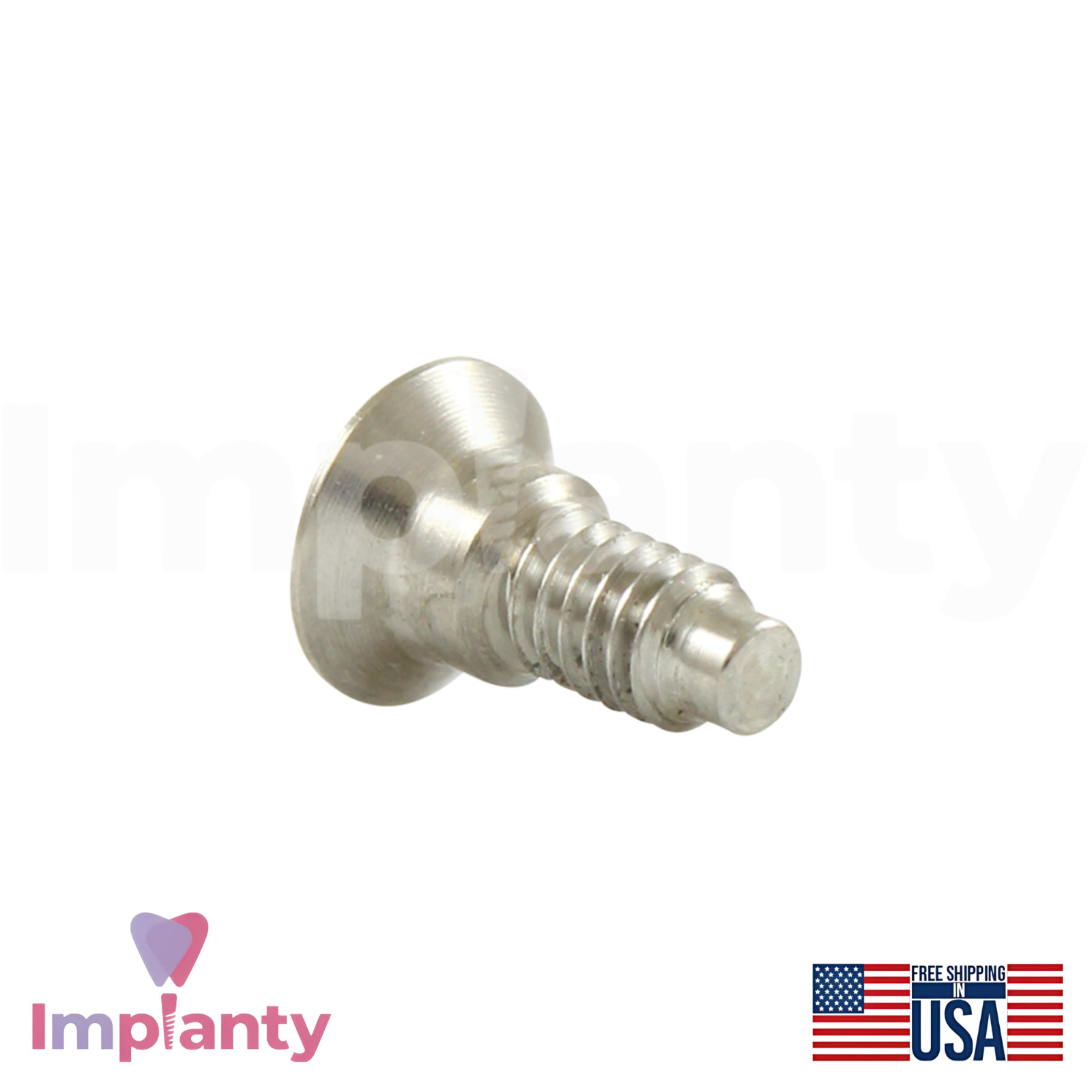 GDT MOR Spiral Dental Fixture Titanium Int Hex 2.42mm Connection SLA Surface