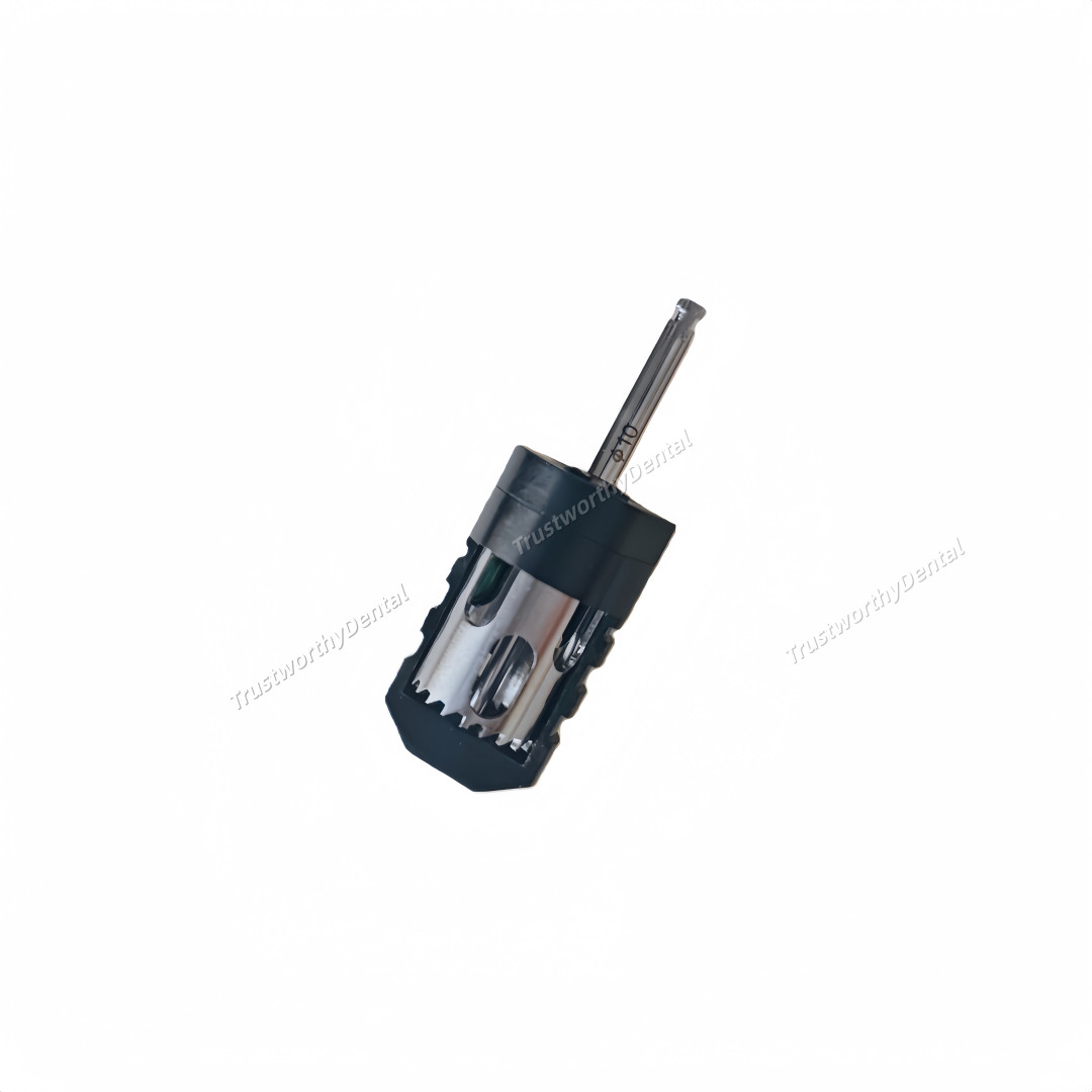 Dental Drill Harvest Half Moon Collector Trephine Graft Drilling SLT10.0 /8.0