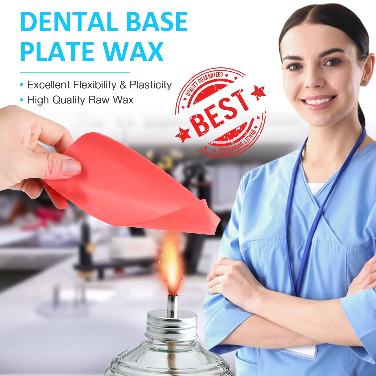 20PCS Dental Base Plate Wax, Cannot be Used for dentures Molding Casting Wax …