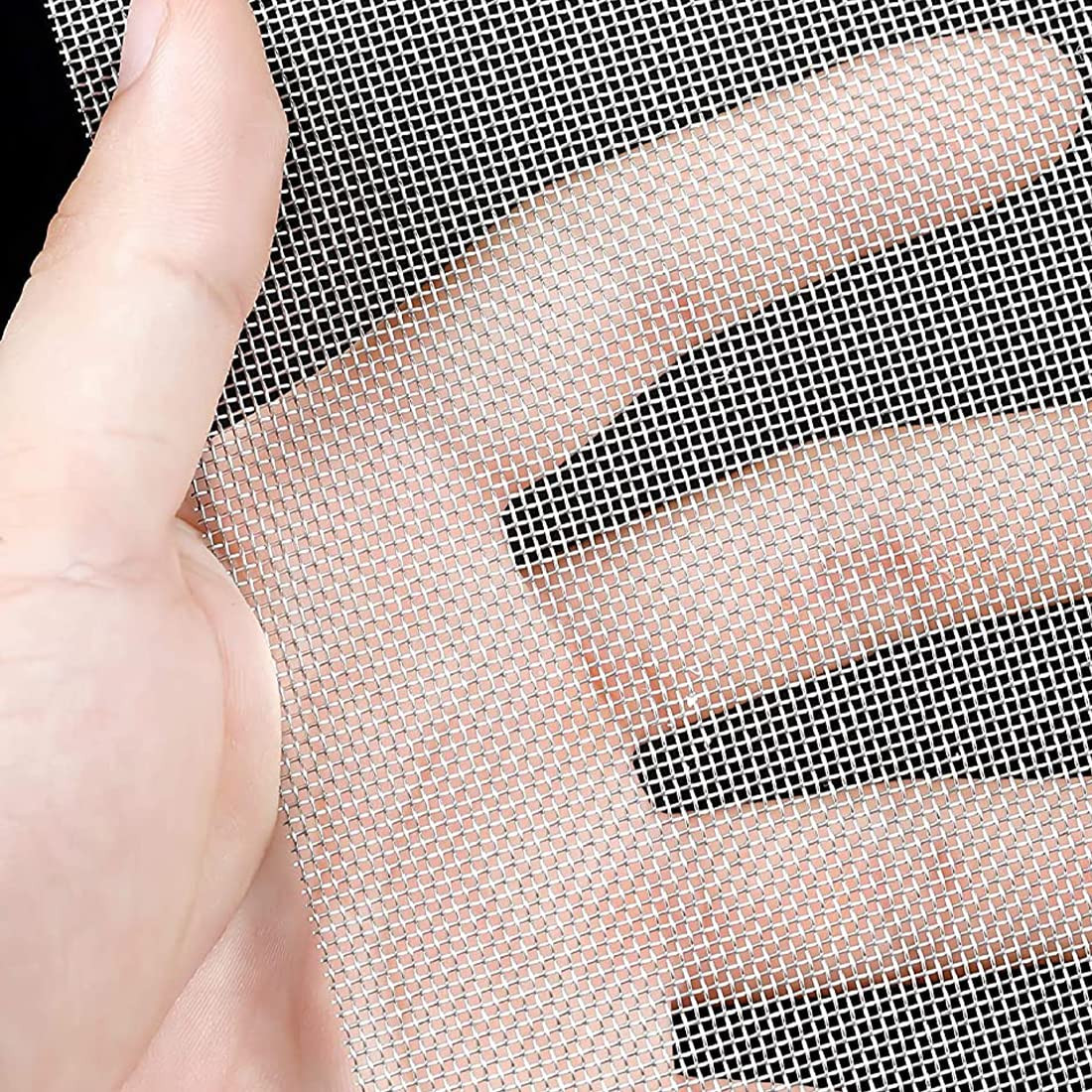 Stainless Steel Mesh Sheets Mesh Fabric Roll Wire Mesh Screen Heat Resistant Met