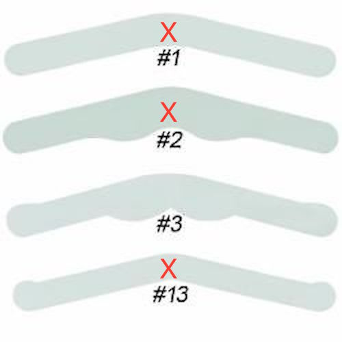 #3 Adult Matrix Bands ONLY Tofflemire size .0015″ Authentic Tofflemire 36 pieces