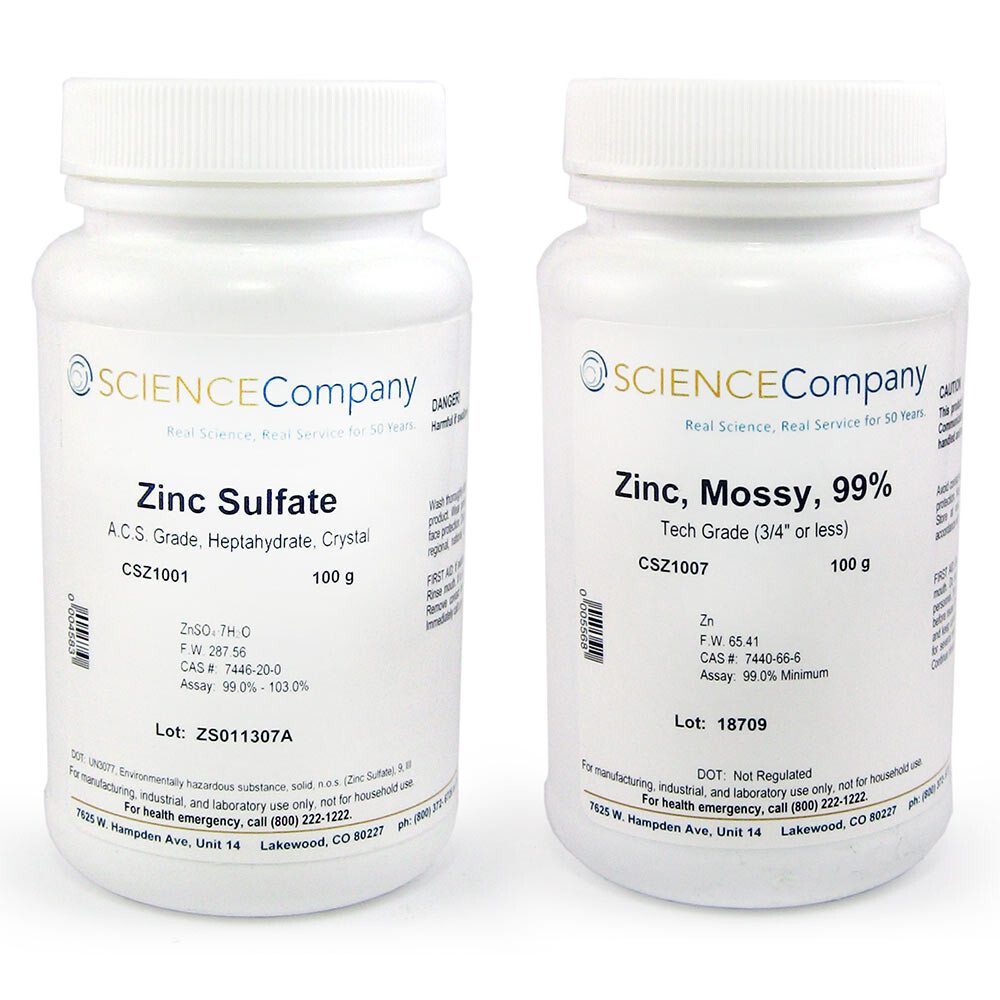 Penny to Gold and Silver Experiment, Zinc plating