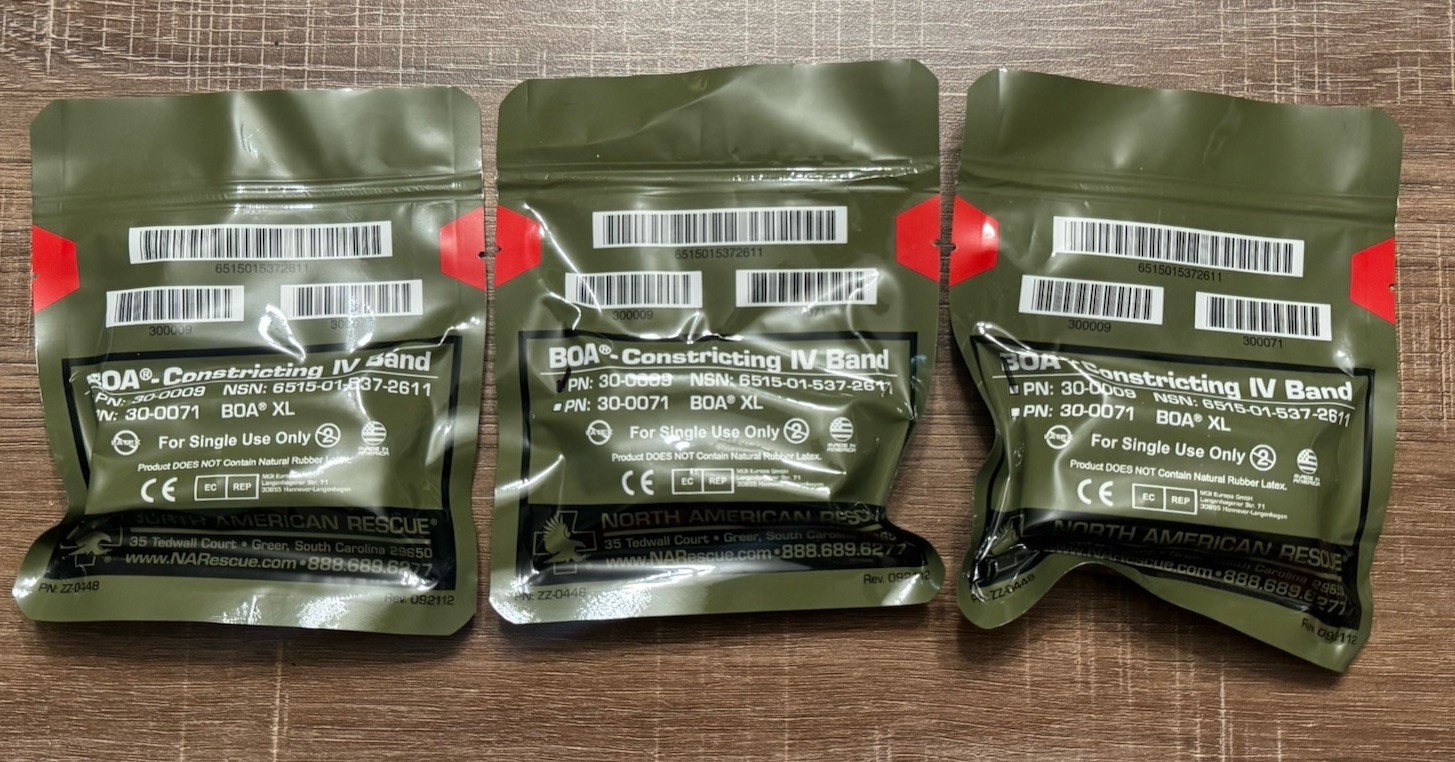 Lot Of 3 NAR BOA IV-CONSTRICTING BAND – Standard, 30-0009, 2022exp