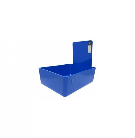 Keystone Blue plastic lab work pan, 12/pack. Size: 7″ x 5″ x 2-1/2″ #7000371