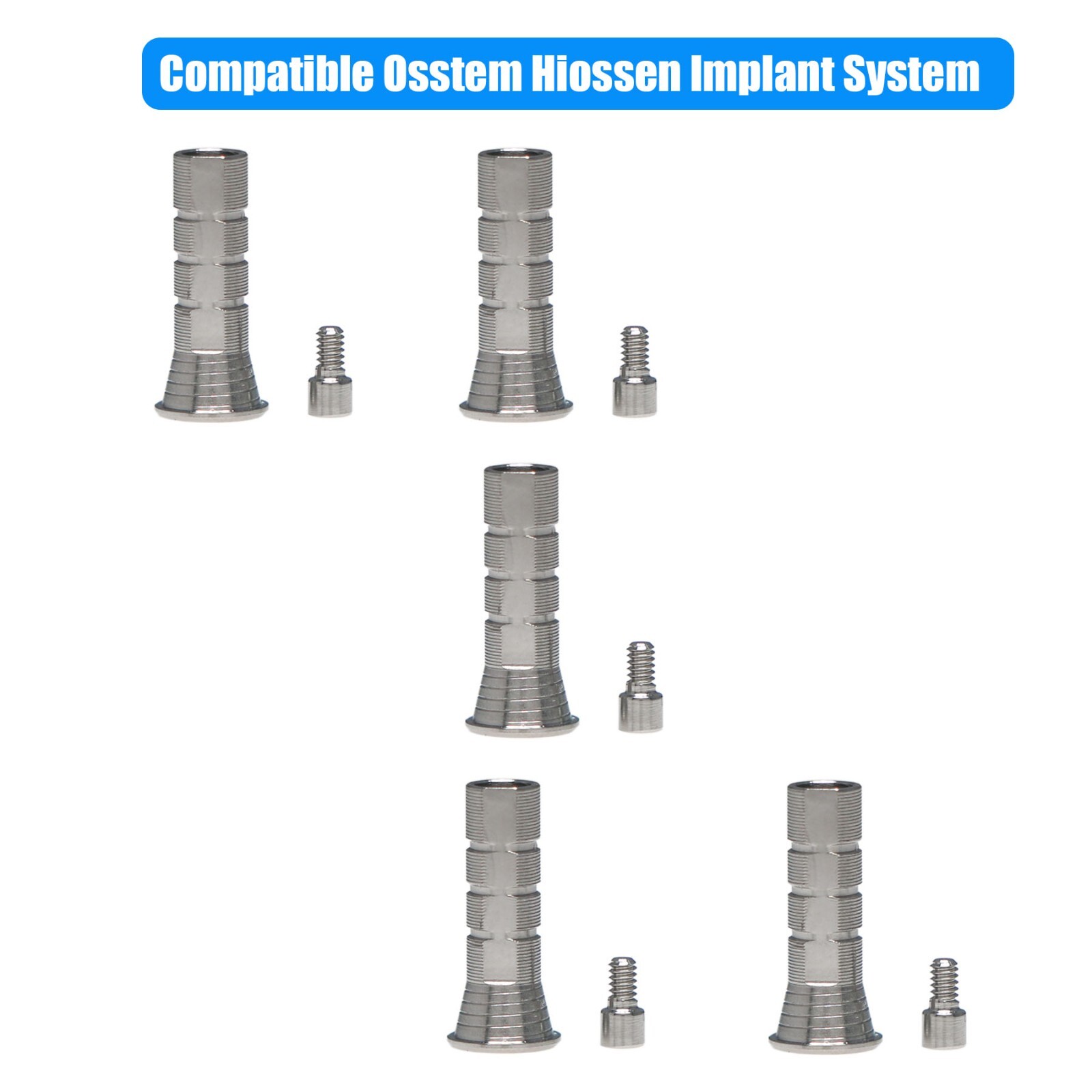 Titanium Temporary Cylinder MU Sleeve Multi Unit Abutment Fits ITI/NOB/OSS/Adin