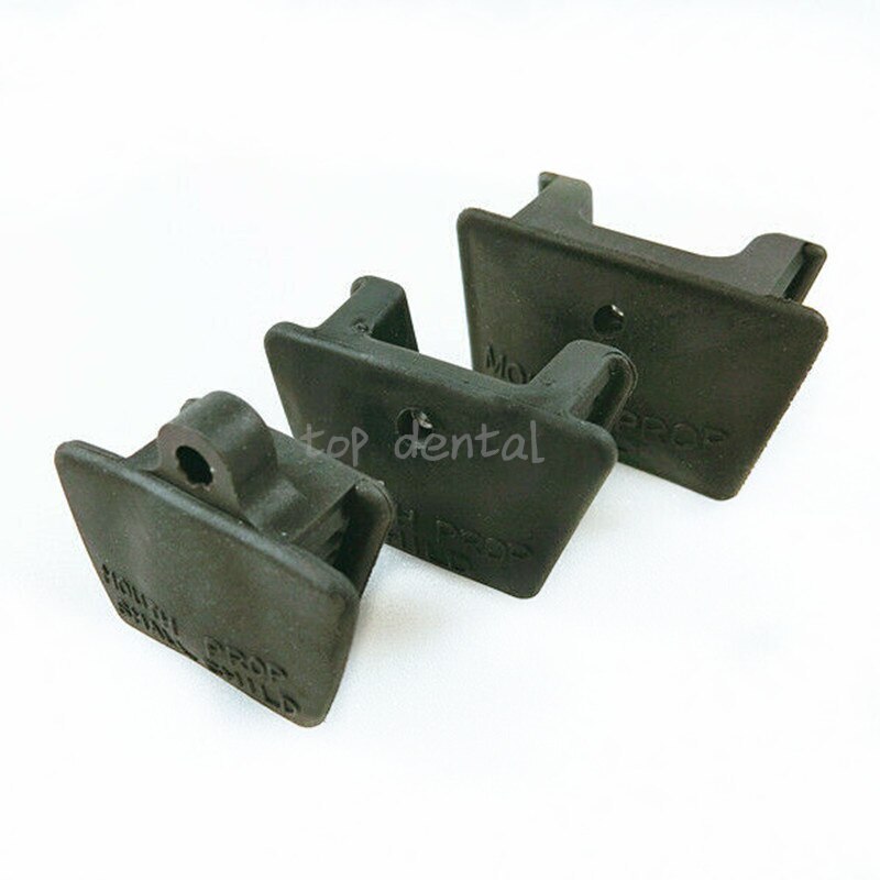 10Pcs Dental Silicone Black Mouth Prop Bite Block Child Adult Latex Free Strong