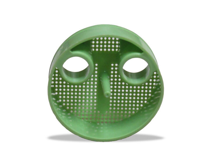 Zirc Dental 51Z123V Dispos-A-Screen Evacuation Traps Green 1-7/8″ 144/Pk