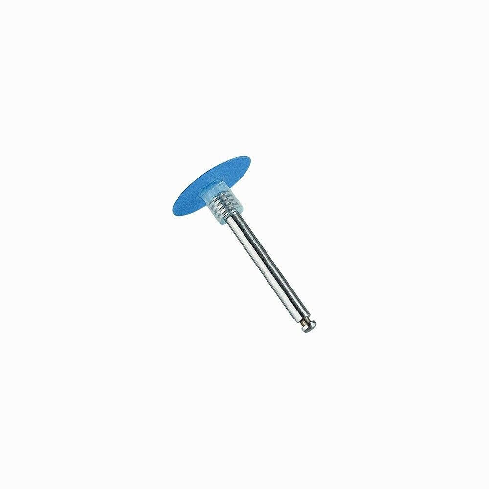 Dental 40 Pcs Discs+1Pcs Mandrel Filling Material Finishing Discs Spiral Diamond