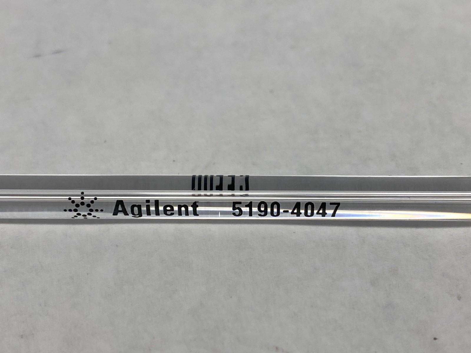 Used AGILENT GC Ultra Inert Inlet Liner Splitless Straight 1mm ID 60uL 5190-4047