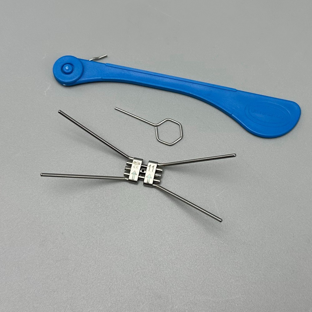 Dental Orthodontic Expansion Screw Hyrax Rapid Palatal Expander Frame 8/11/13mm