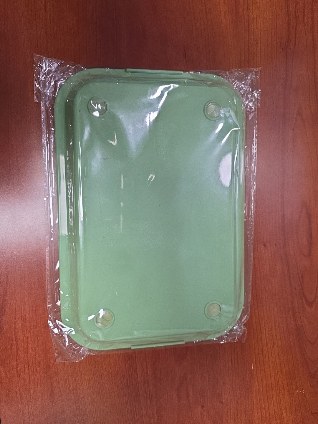Plasdent Flat Mini Lockable Set-Up Tray 9-5/8″ X 6-5/8 X 7/8 Green