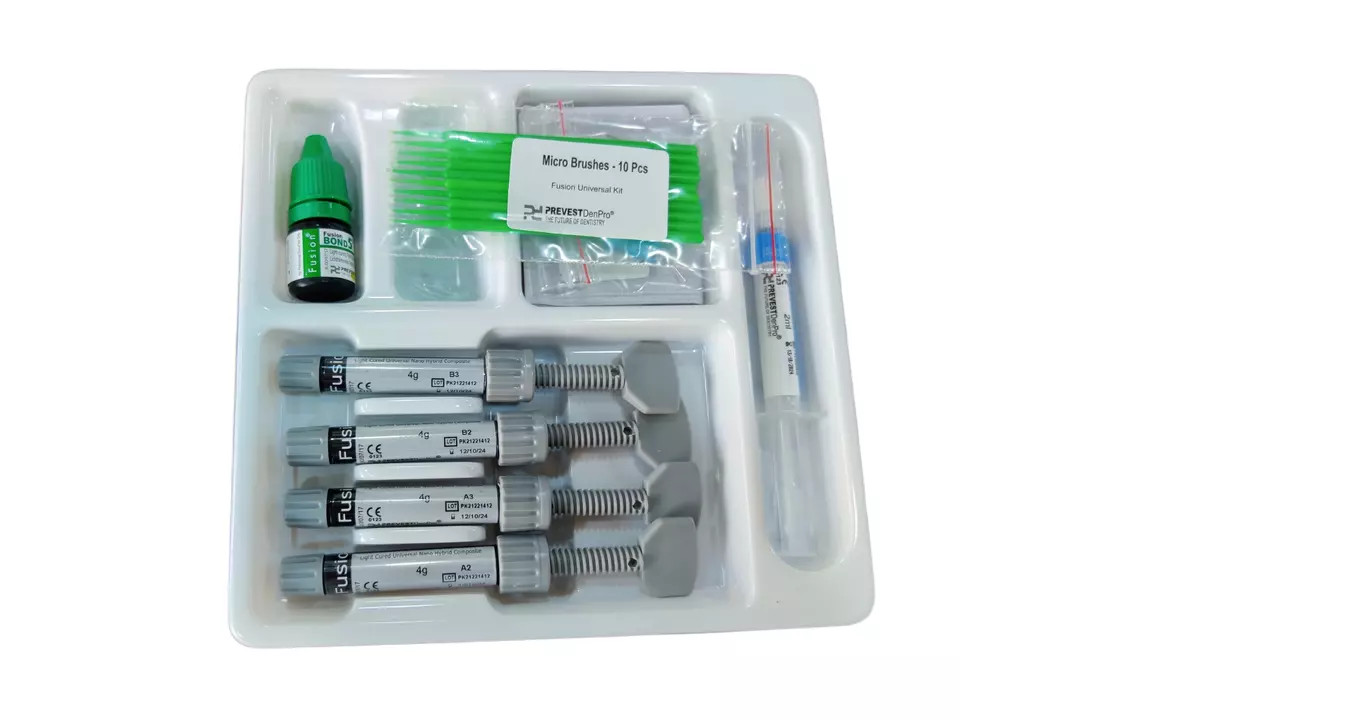 Prevest DenPro Fusion Universal Kit Dental Nano Resin Composite Kit (Free Ship)