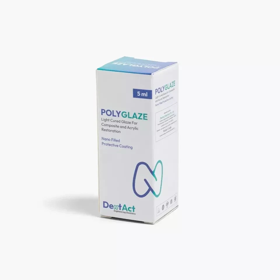 DentAct PolyGlaze Light Cure Glaze Composite & Acrylic Restoration – Free Ship