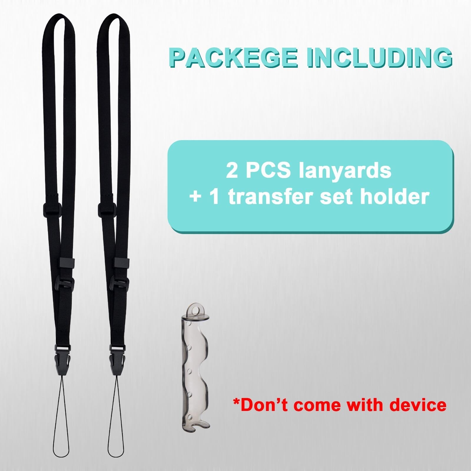 iGuerburn PD Catheter Holder for Baxter, Peritoneal Dialysis Black