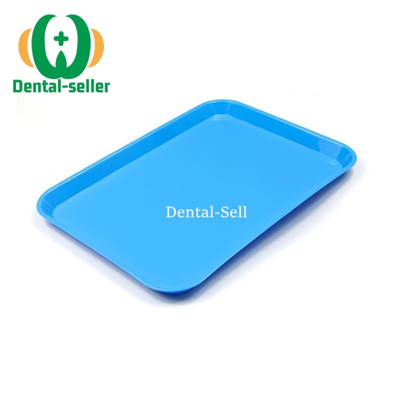 1Pcs Dental Plastic Instrument Tray Autoclavable Flat Tray Size B 33x24x20mm