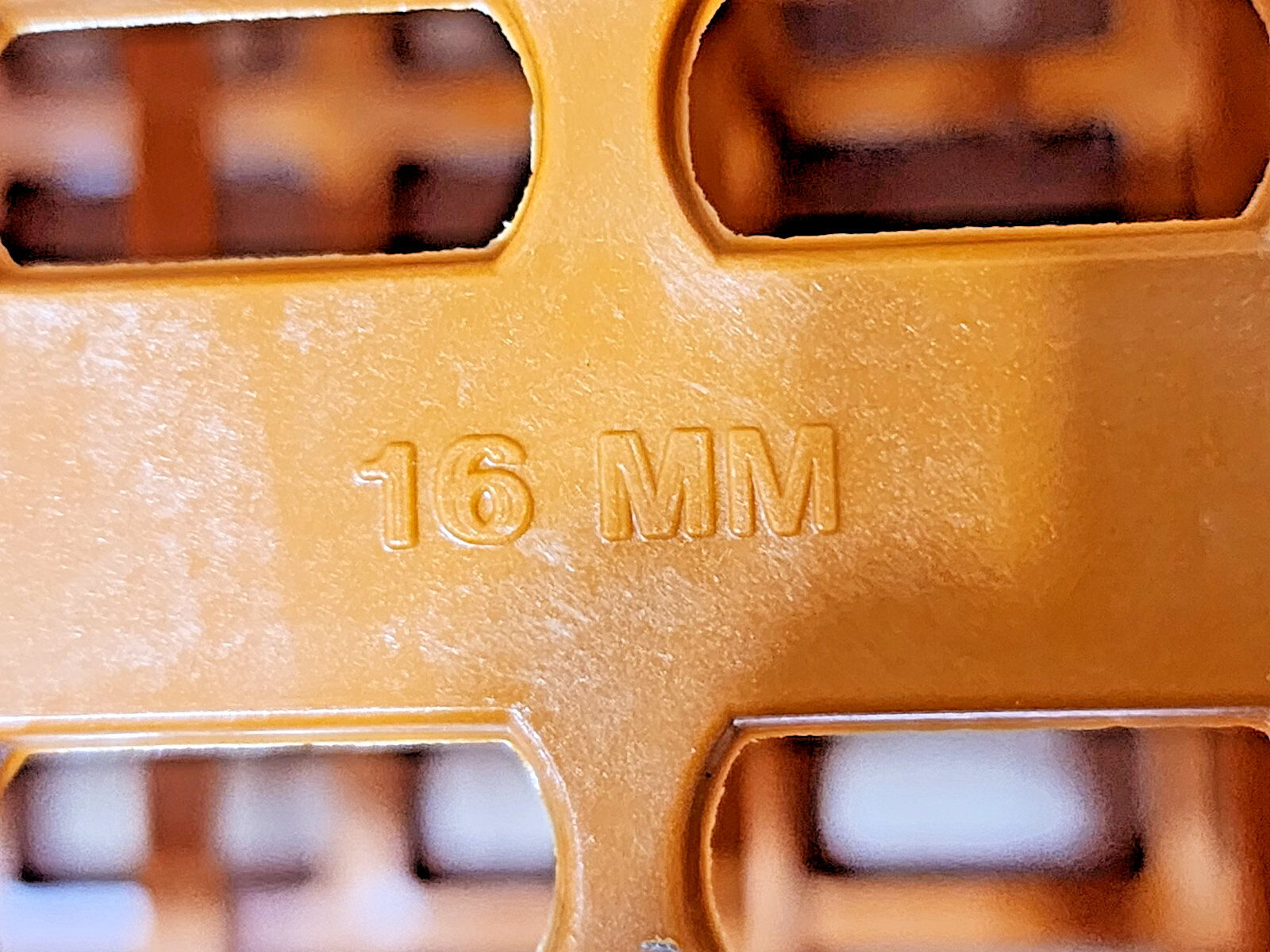 (QTY:1) NALGENE 5970-0116 Unwire Racks of Tubes To Test 16mm Orange