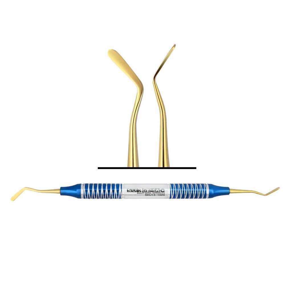 SurgiMac #6 Plastic Filling Instrument, Gold Tips, Blue Titanium Handle, 1/Pk