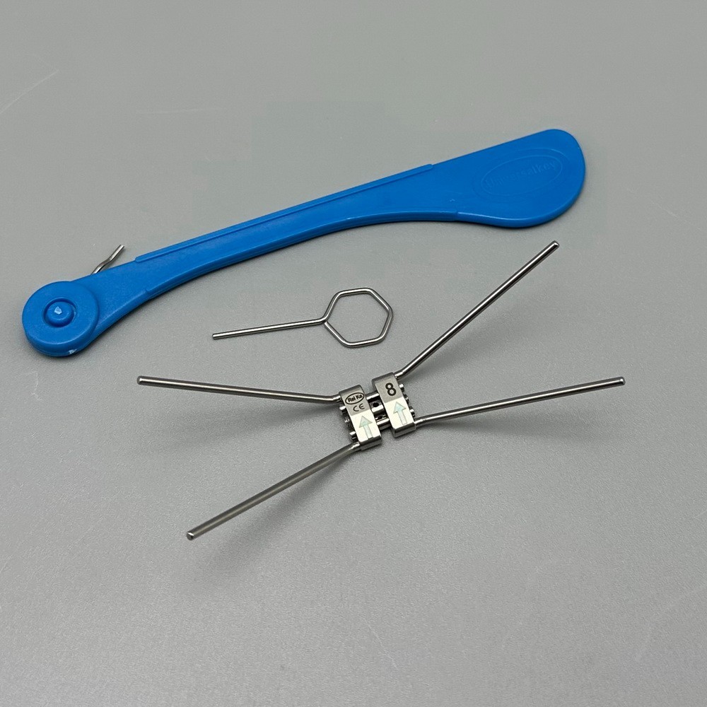Dental Orthodontic Expansion Screw Hyrax Rapid Palatal Expander Frame 8/11/13mm