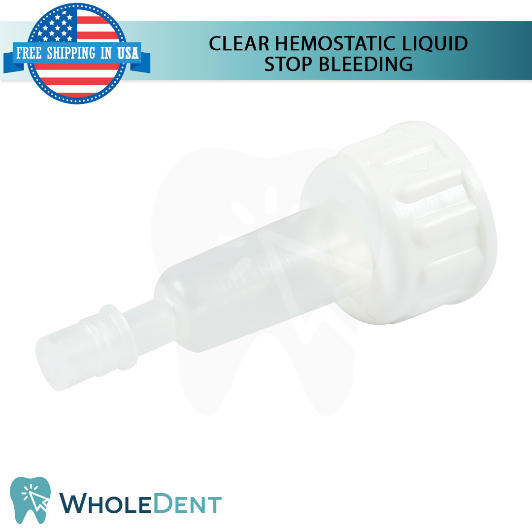 Clear Hemostatic Liquid Stop Bleeding Dental Material 15ml Wound Care