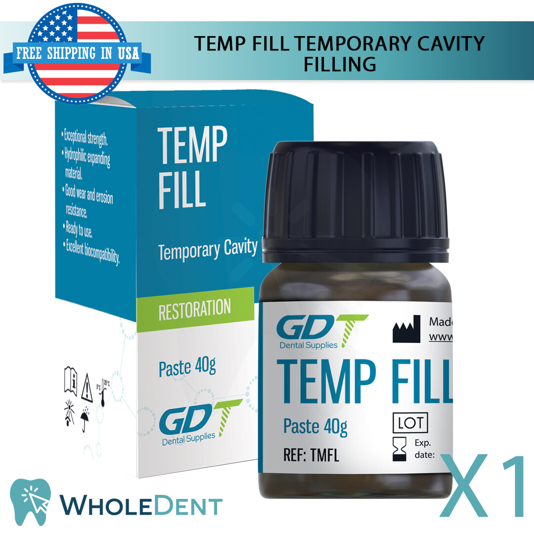 Temporary Restorative Material Dental Filling Home Use First Aid Tooth Cavity