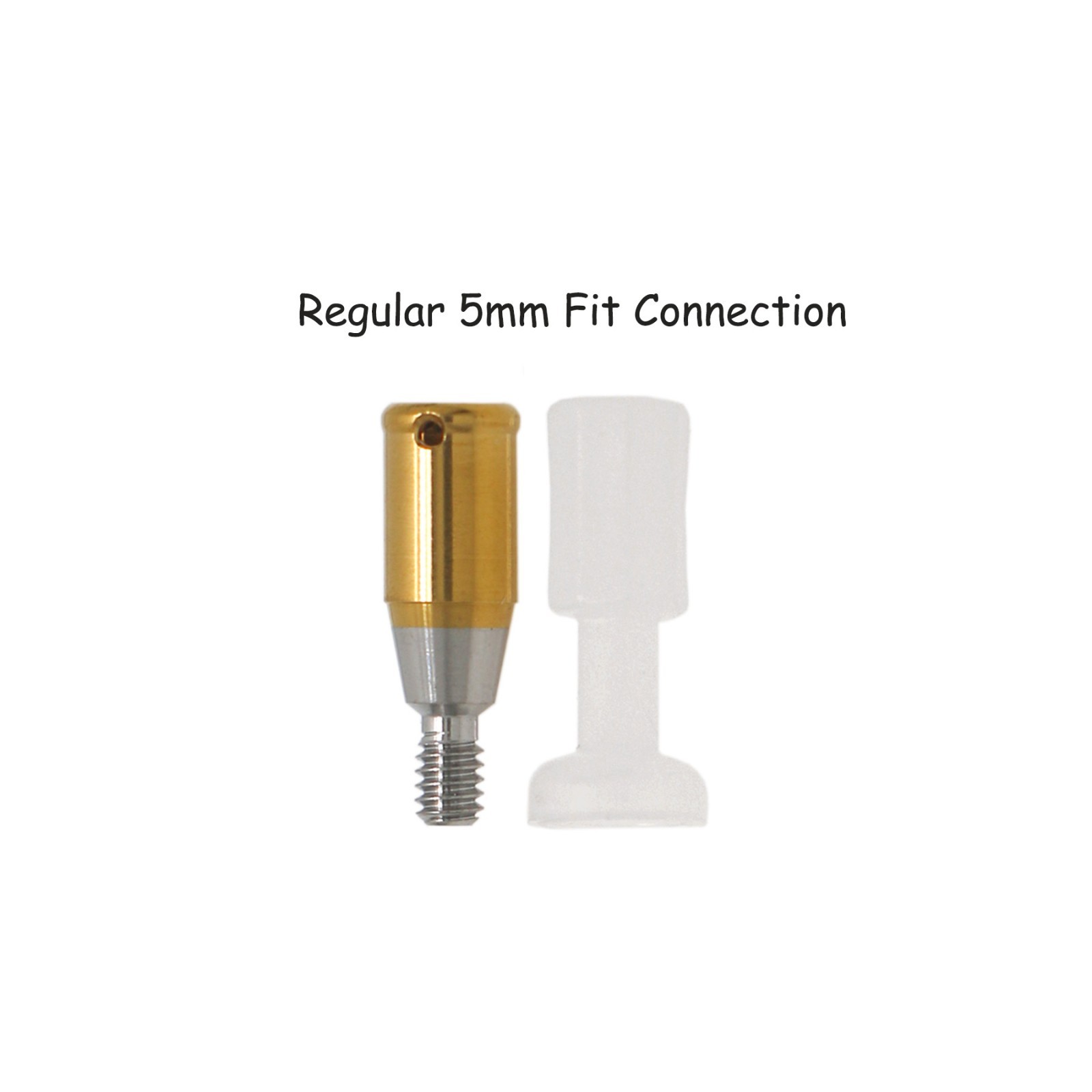 US Hiossen ET ZEST Ti Locator Attachment Overdenture Abutment Fit Mini/Regular
