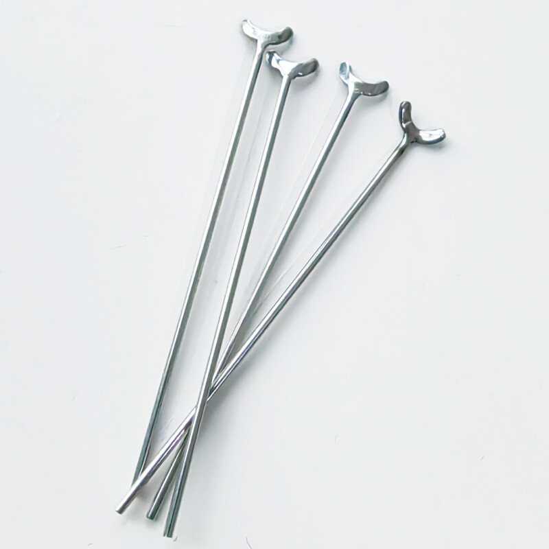 4Piece Dental Ball Retainer J Clasp Oblique Ortho Clasps Bars Y-Type Fit Scheu