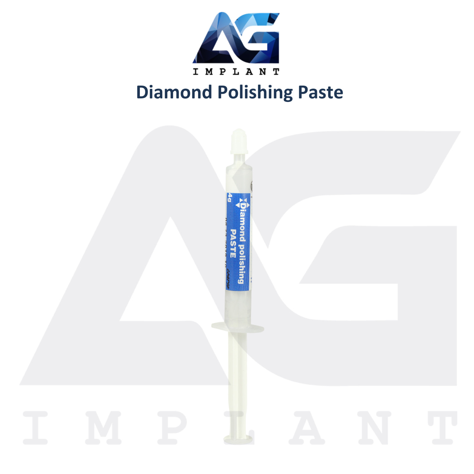 Dental Diamond Polishing Paste Fine / Coarse 4g Surface Prep Composite Material