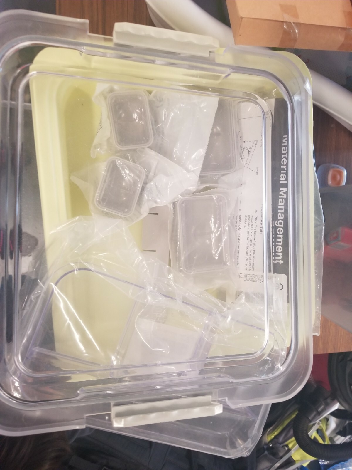 ZIRC~2PC DENTAL PROCEDURE TUB and extras