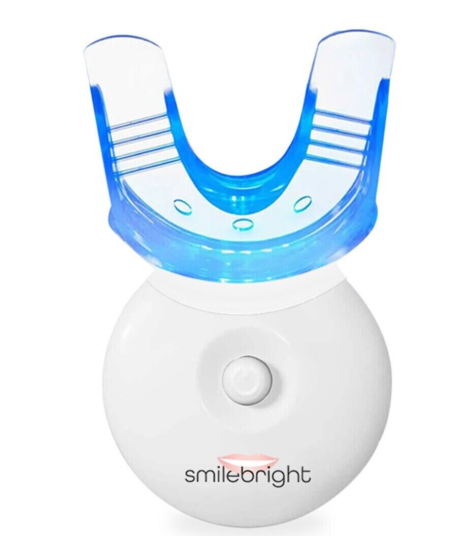 SmileBright Peroxide Teeth Whitening LIGHT Kit with 3 syringes & bleaching trays