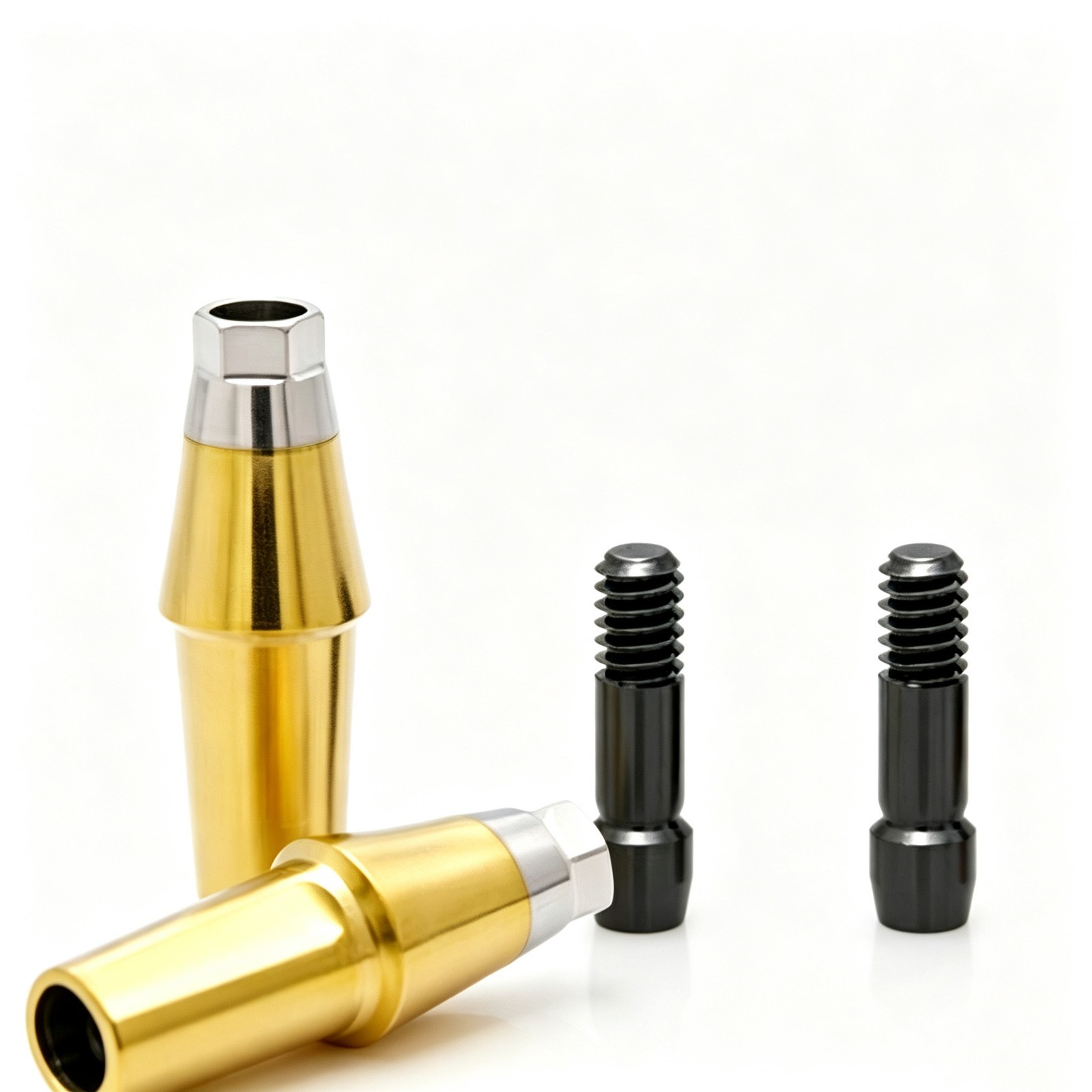 Dental Cement retained prosthesis Mini Hex Straight Abutment for Hiossen ET TS