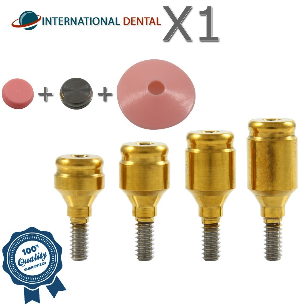 Straight Lokator Attachment Slim Platform Soft Silicone Set Int Hex 2.42mm
