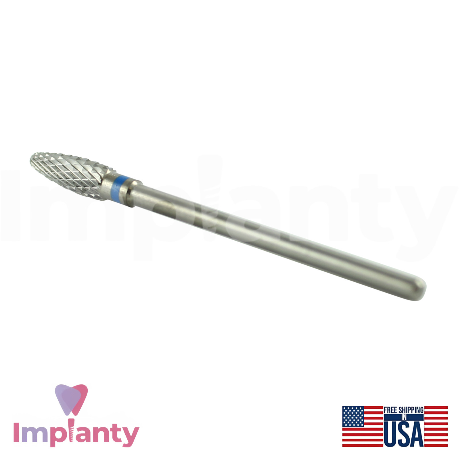 Wilson Cross Cut Carbide Standard Grit Bur Ø4.0mm x 11.5mm Flame 5000348