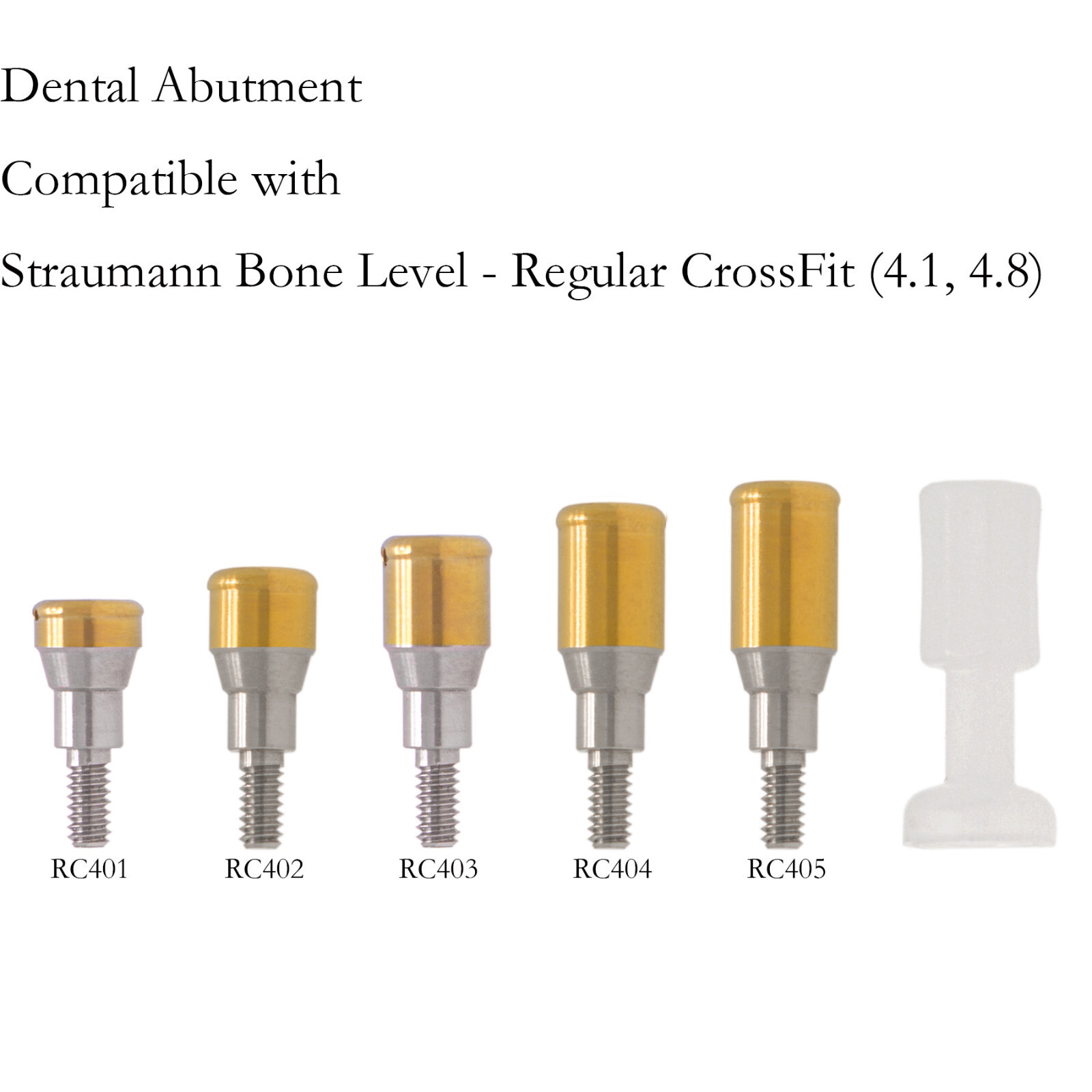 Dental Tapered Locator Abutment For Hiossen/Nobel/Adin/Mis/ITI/Zimmer Screw-Vent