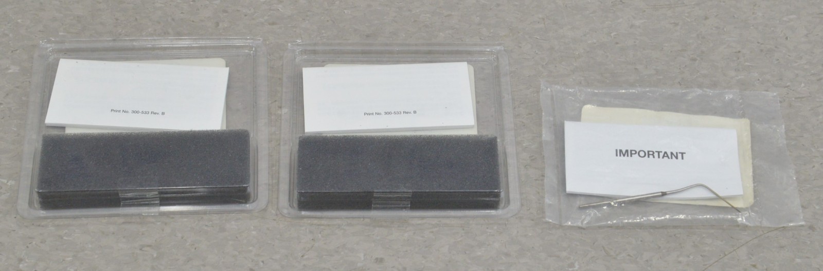 Lot of 3 SybronEndo Standard/Narrow Posterior Heat Carriers