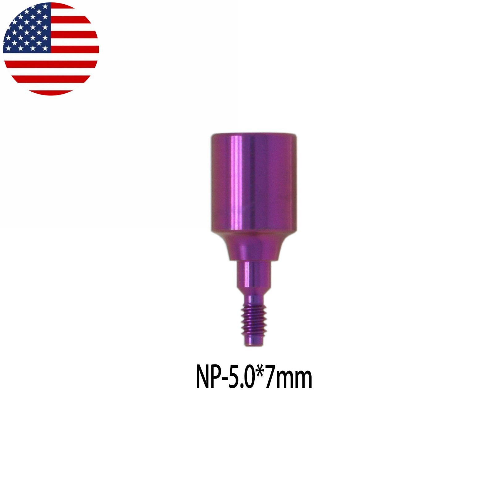 US Dental Healing Cap Abutment RP/NP Compatible Nobel Active ∅3.6 ∅5.0 ∅6.0