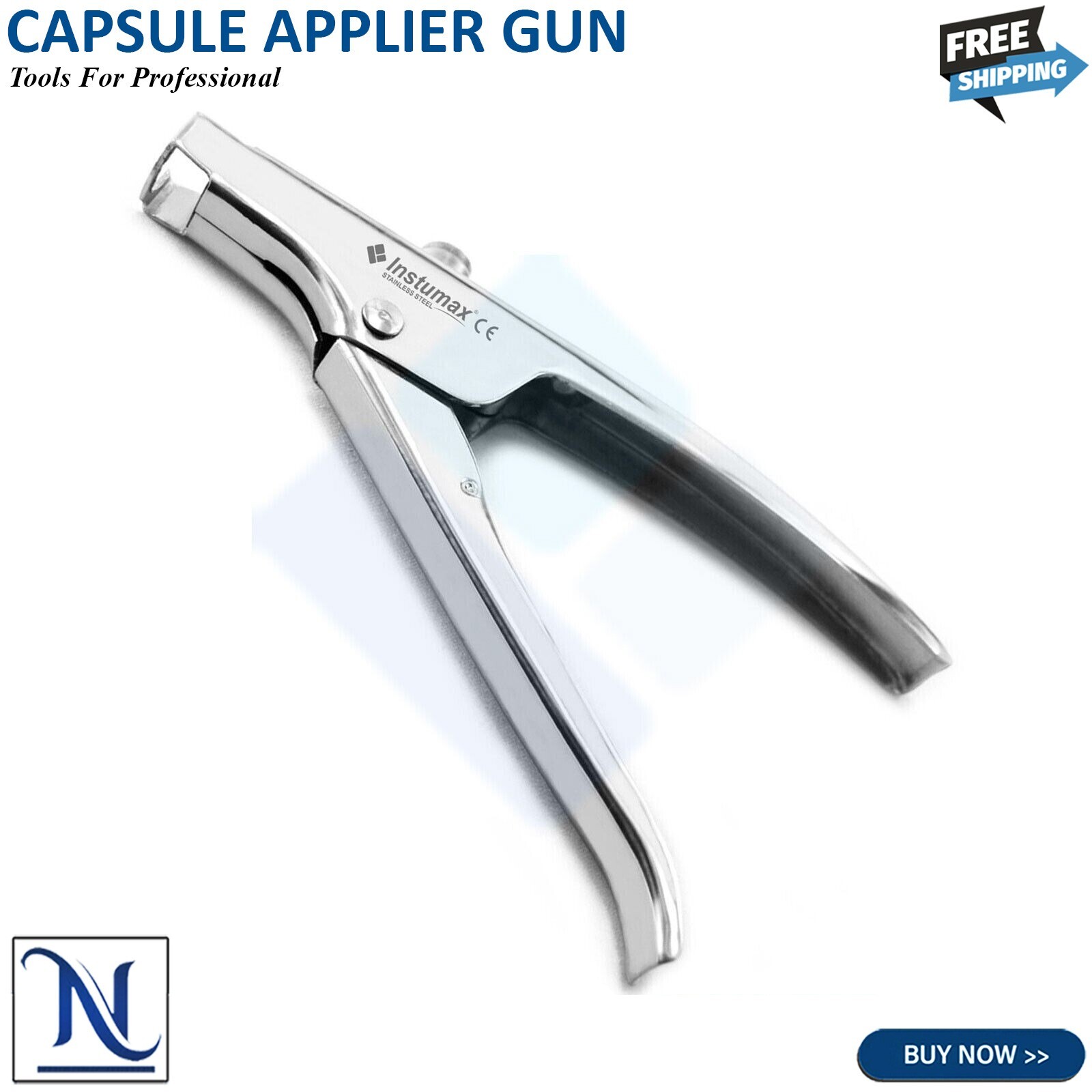 Dental Capsule Applier Gun – GC Fuji & SDI Compatible, Autoclavable by INSTUMAX