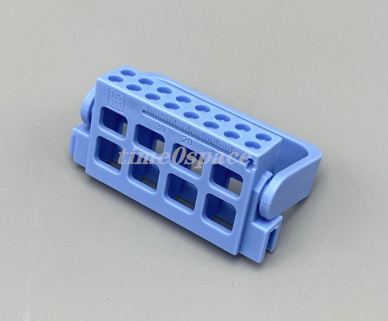 Dental Endo Files Block Holder Stand Autoclave Disinfection Box 8/16 Holes