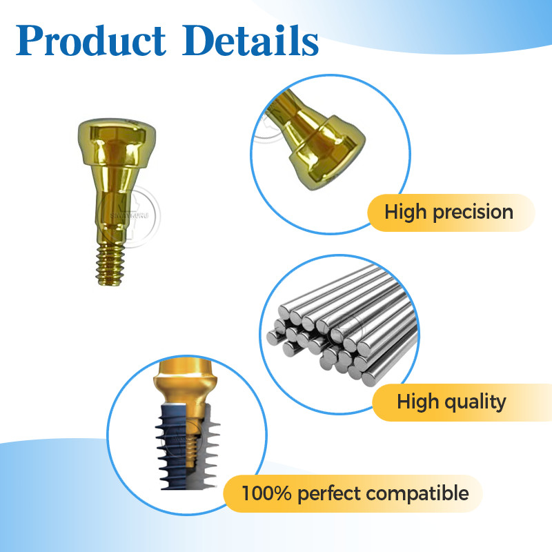 Megagen Blue Diamond compatible Healing abutment Healing cap RC NC 4-20 pcs